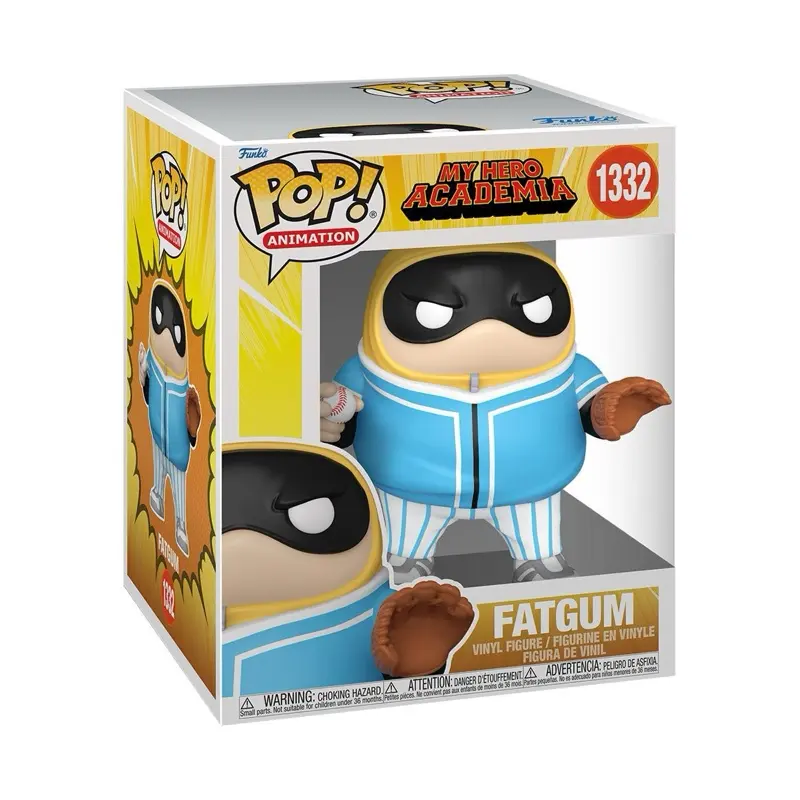 My Hero Academia: Hero League Baseball Fatgum 6-Inch Funko Pop! Vinyl Figure