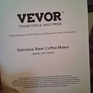 【Summerfinds】VEVOR 12-Cup Electric Percolator Coffee Pot, 304 Stainless Steel Coffee Percolator with Keep Warm Function & Heat-Resistant Handle, Classic Coffee Maker, Quick Brew & Easy-Pour Spout, Silver