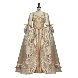 Rococo Baroque Dresses Vintage Ball Gown Renaissance Costume