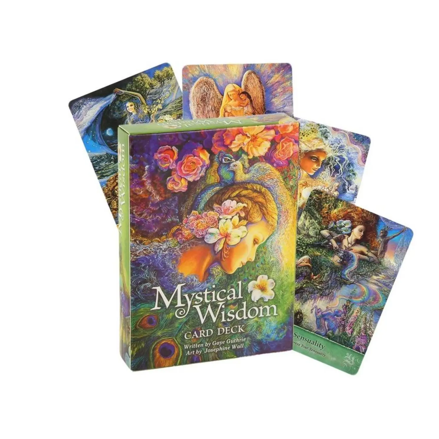44 Cards Oracle Wisdom Deck by Gard, Vibrant Illustrations, High-Quality Paper, Perfect for Meditation & Tarot Reading, Classic Tarot Cards, Tarot Card Decks