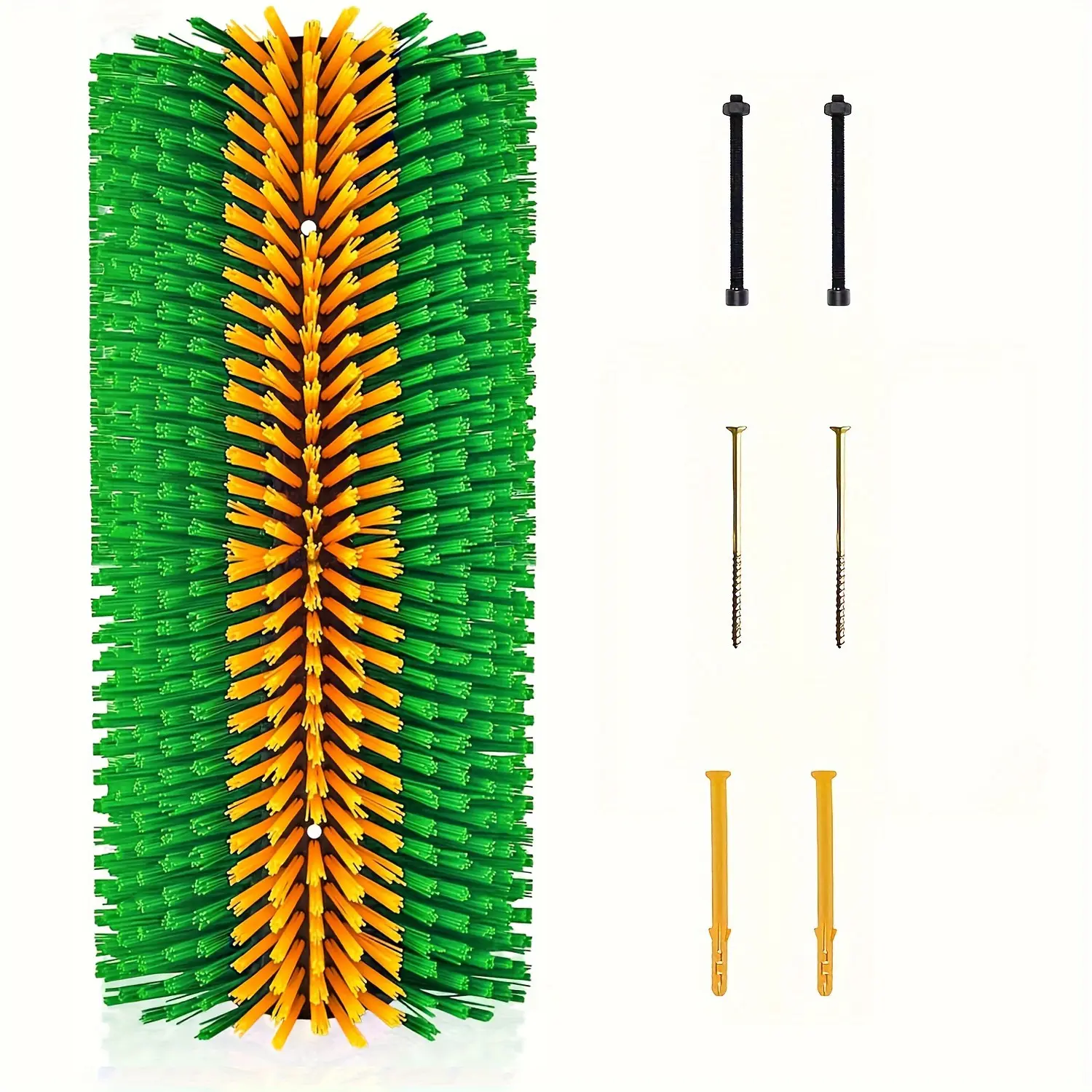 Animal Grooming Brush, Full Massage Beauty Brush with Screws, Suitable for Cattle, Sheep, Horses, Pigs, Goat Hair Remover Tool, Deshedding Tool