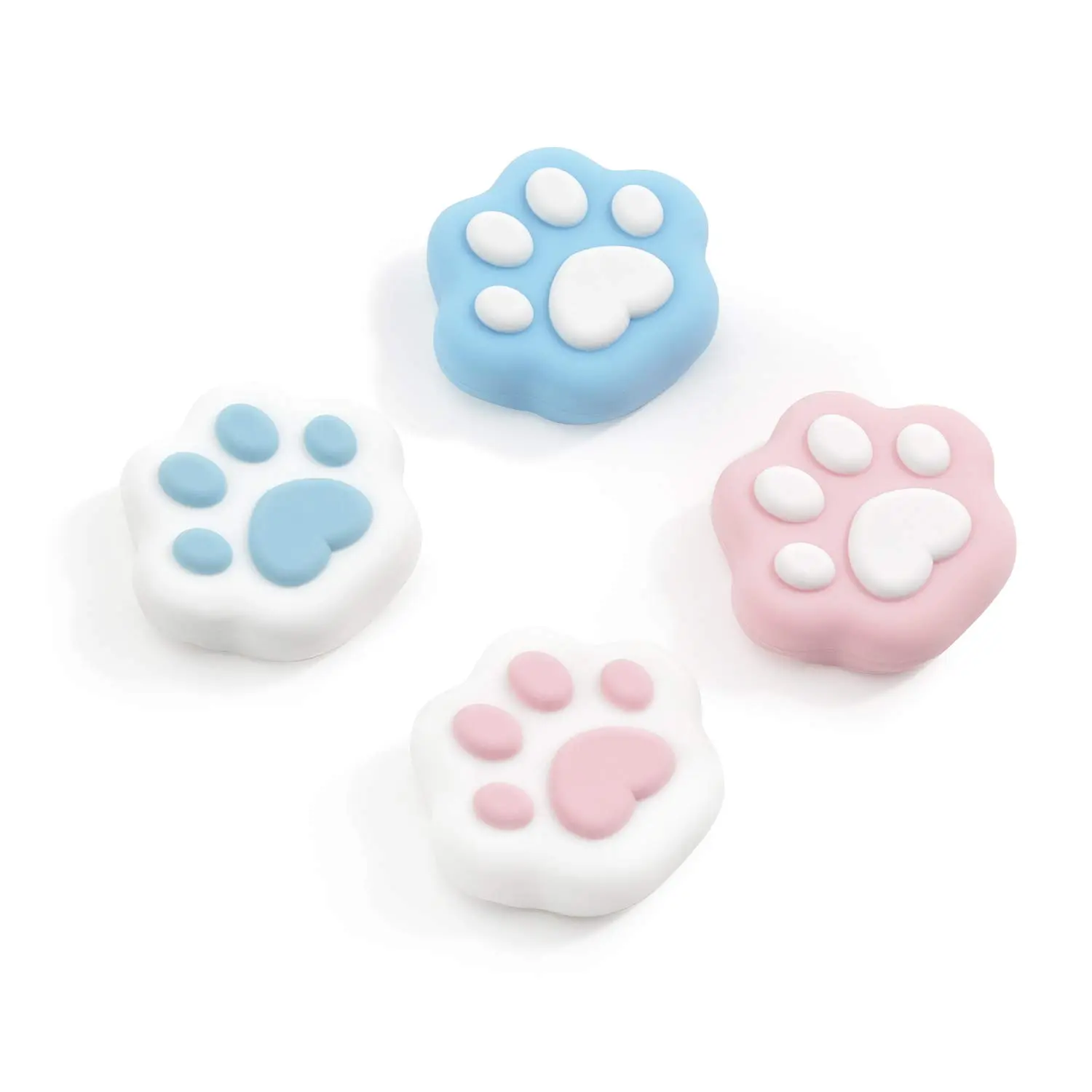 GeekShare Cat Paw Silicone Thumb Grips for Console Joystick Accessories gamepad