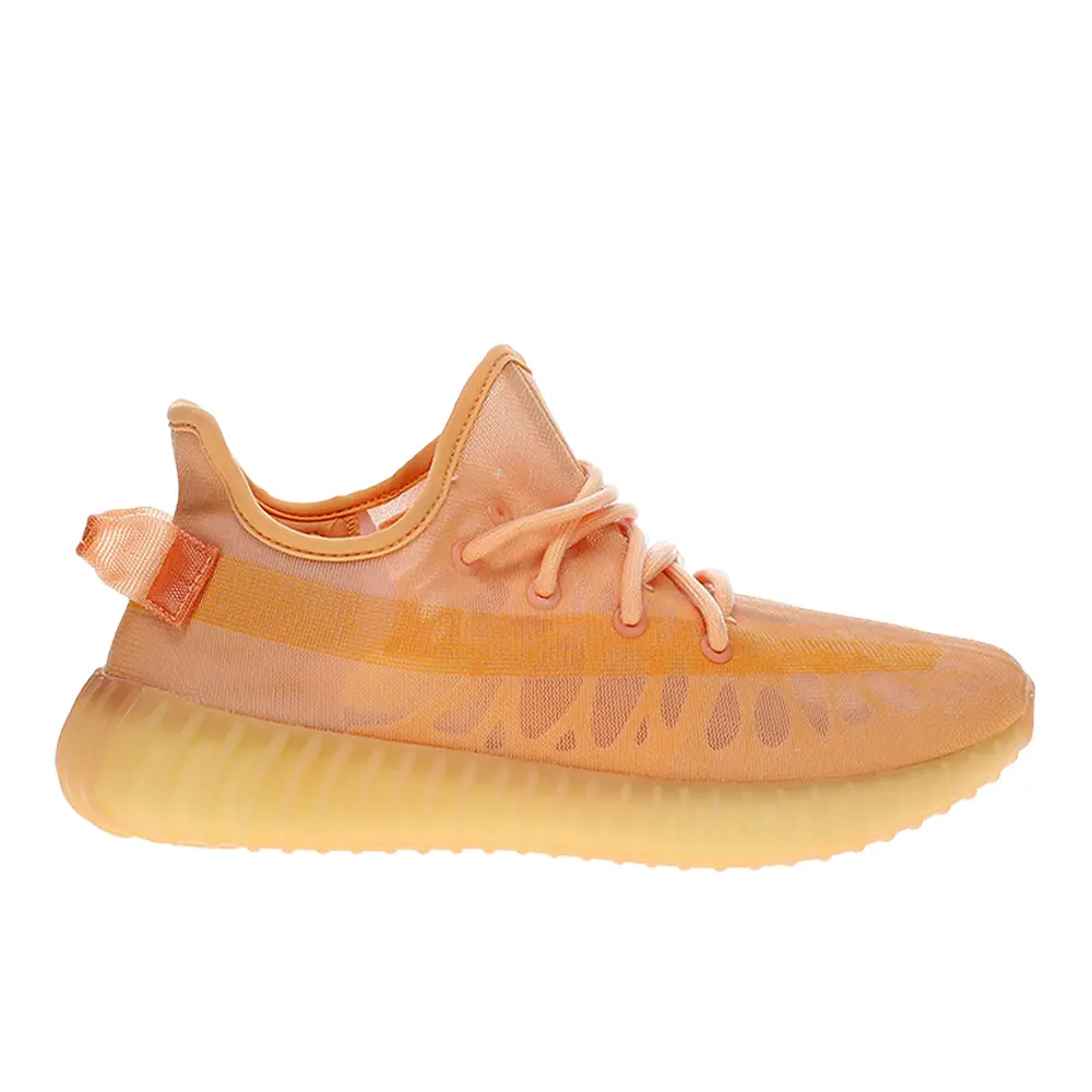 adidas Mens Yeezy Boost 350 V2 Sneakers Shoes Casual - Orange adidas Mens Yeezy Boost 350 V2 Sneakers Shoes Casual - Orange