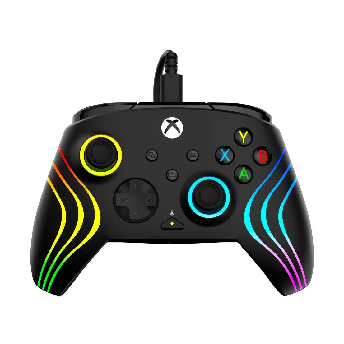 Turtle Beach Afterglow Wave Controller Wired RGB Gaming Controller for Xbox  – Mappable Buttons, Hall-Effect Hair Triggers