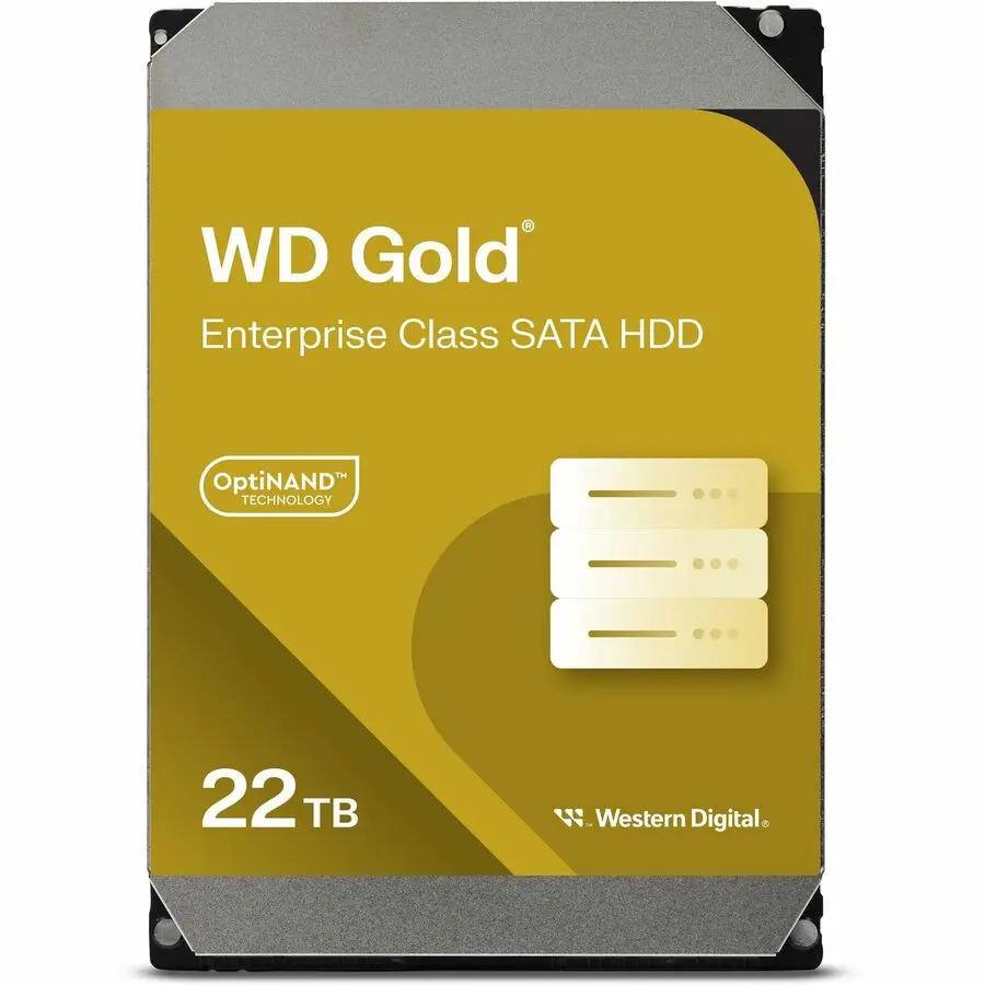 WD Gold WD221KRYZ 22TB 3.5" SATA/600 7200rpm Internal Hard Disk Drive