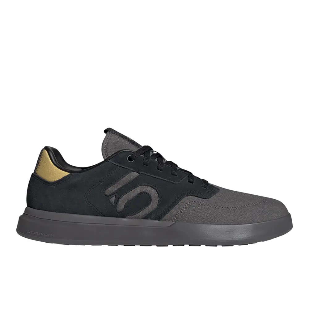 adidas Mens Five Ten Sleuth Mountain Bike Cycling Sneakers Shoes - Black, Grey