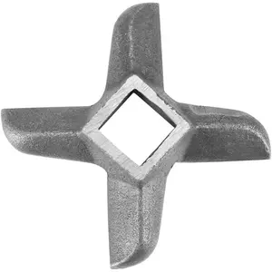 Meat Grinder Blade, Universal Steel Cross-shaped Professional Kitchen Food Mincers Cutter Part Knife Replacement(#10)