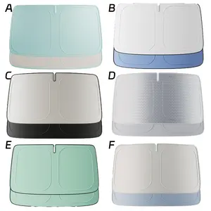 AUTOWOEL Car Windshield Sunshade – Odorless & Foldable, Fits Cars SUV Truck, Blocks Heat & UV, Protects Dashboard