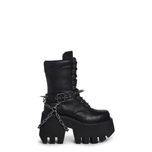 World On Edge Combat Boots