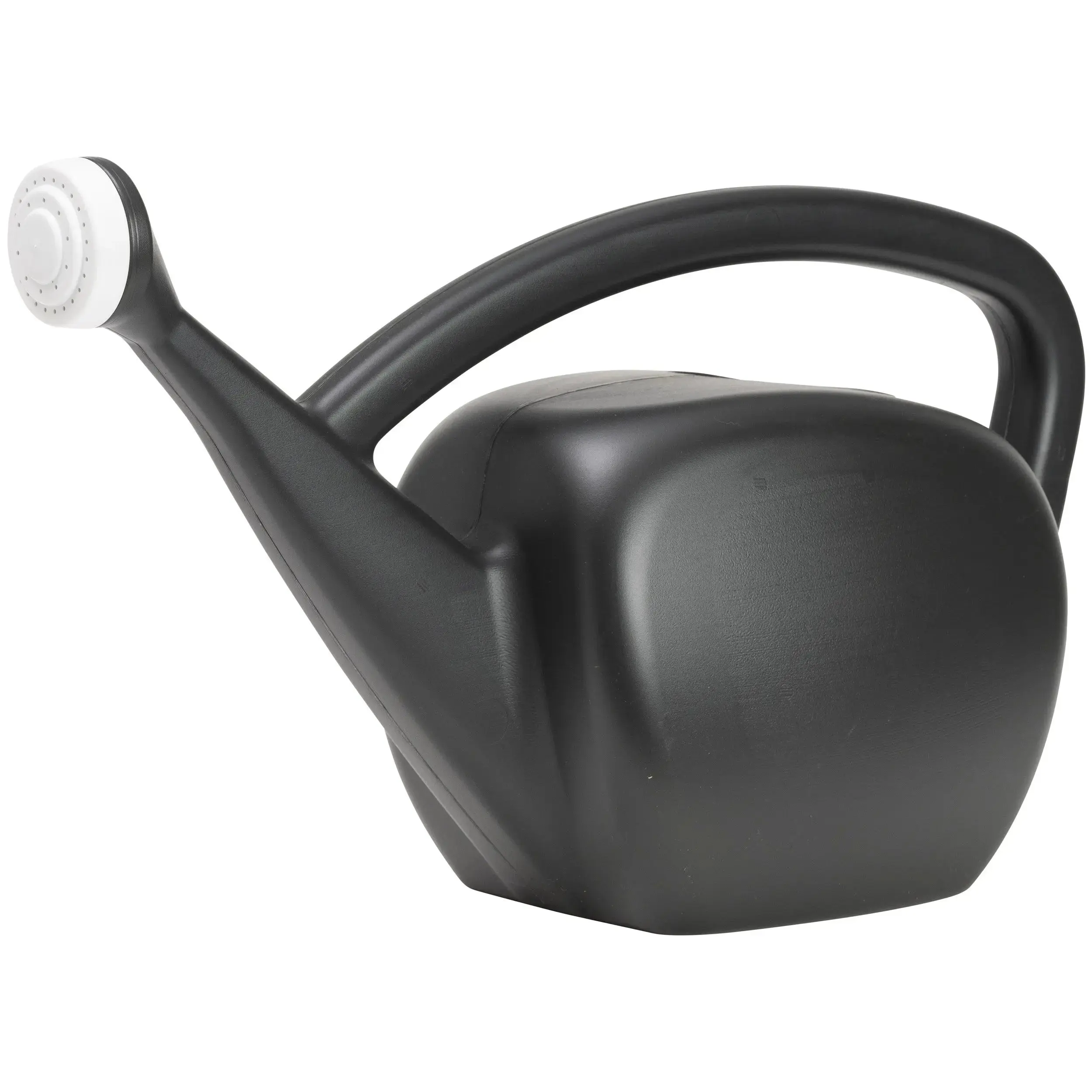 Deluxe MidMod Black Watering Can, 2 gal