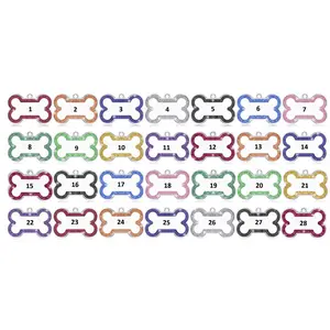 Custom Glitter Pet ID Tag – Personalized Dog or Cat Name Tag with Engraving – Fun Shapes & Colors – Lightweight, Durable Pet Safety Accessory