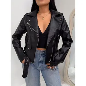 Gwen Leather Jacket (Black)
