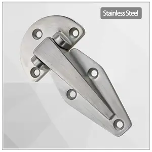 Stainless Steel Heavy-Duty Door Hinge Thickened Industrial Precision Casting Large Mechanical Equipment Hinge