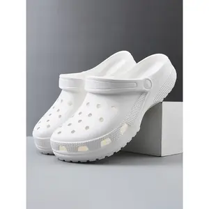 Unisex Comfortable Eva Slip-On Shoes, Lightweight Breathable Casual Footwear, Stylish Hole Shoes for Everyday Wear, Breathable Lightweight Clogs