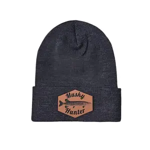 Musky Fishing Beanie Patch Hat