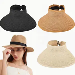 3pcs Beach Hats for Women, Wide Brim, Adjustable Summer Hat, Perfect for Beach, Pool, Park, or Any Other Outdoor Sports and Activities ﻿ tiktokshopspringglowup car stuff