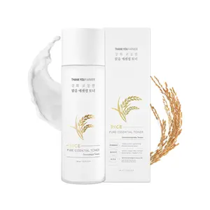 THANKYOU FARMER Rice Pure Toner – Hydrating K-Beauty Face Milk with Niacinamide & Centella Hydrate Moisture