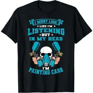 Car Painter Automative Detailing Auto Spray Vehicle T-Shirt
