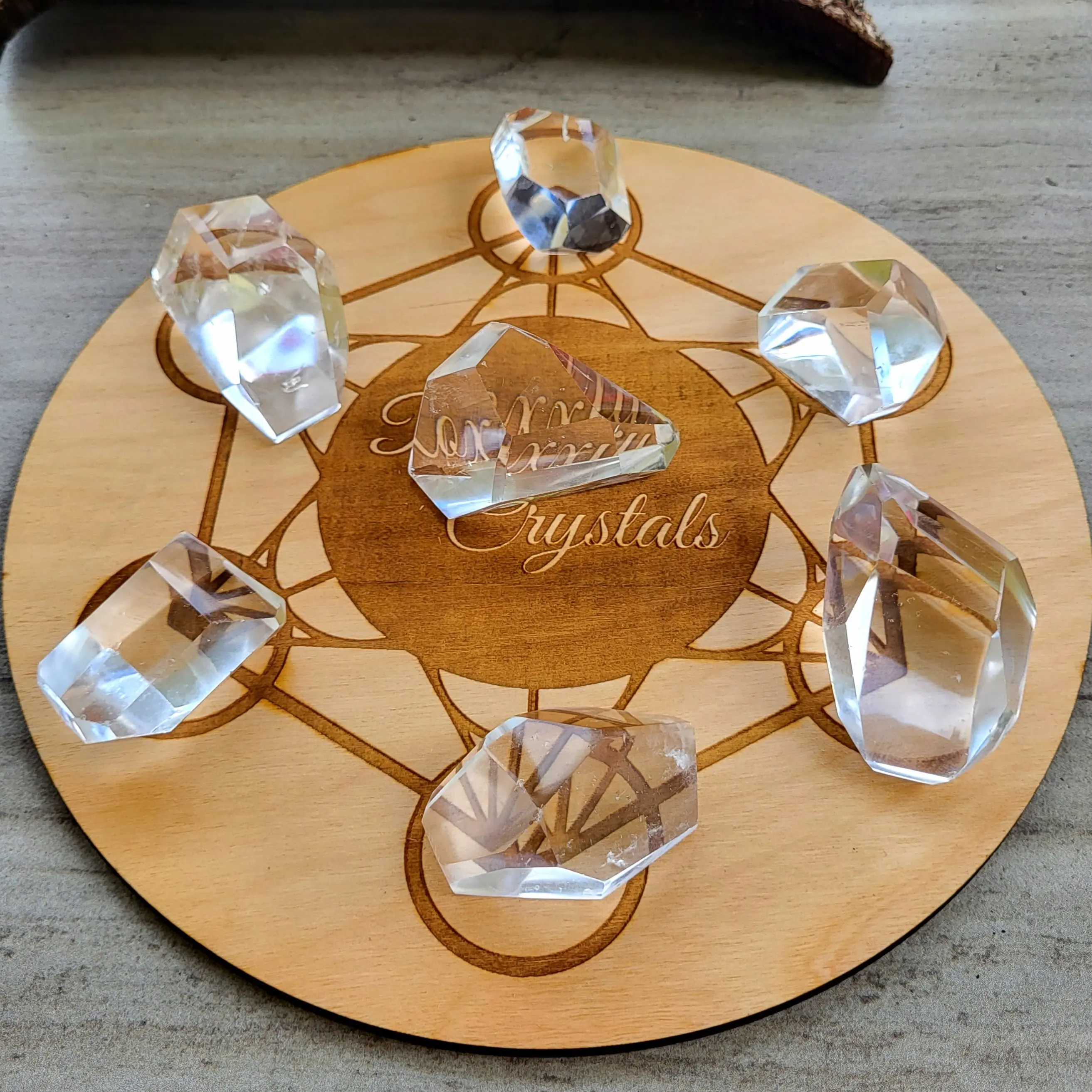 AAA Purity Clear Quartz Double Point Crystal. Meditation crystals. Reiki  witchcraft crystals. Herkimer Diamond