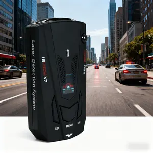 V7 smart vehicle road safety signal monitor 360° real-time sensing voice alert for safer driving