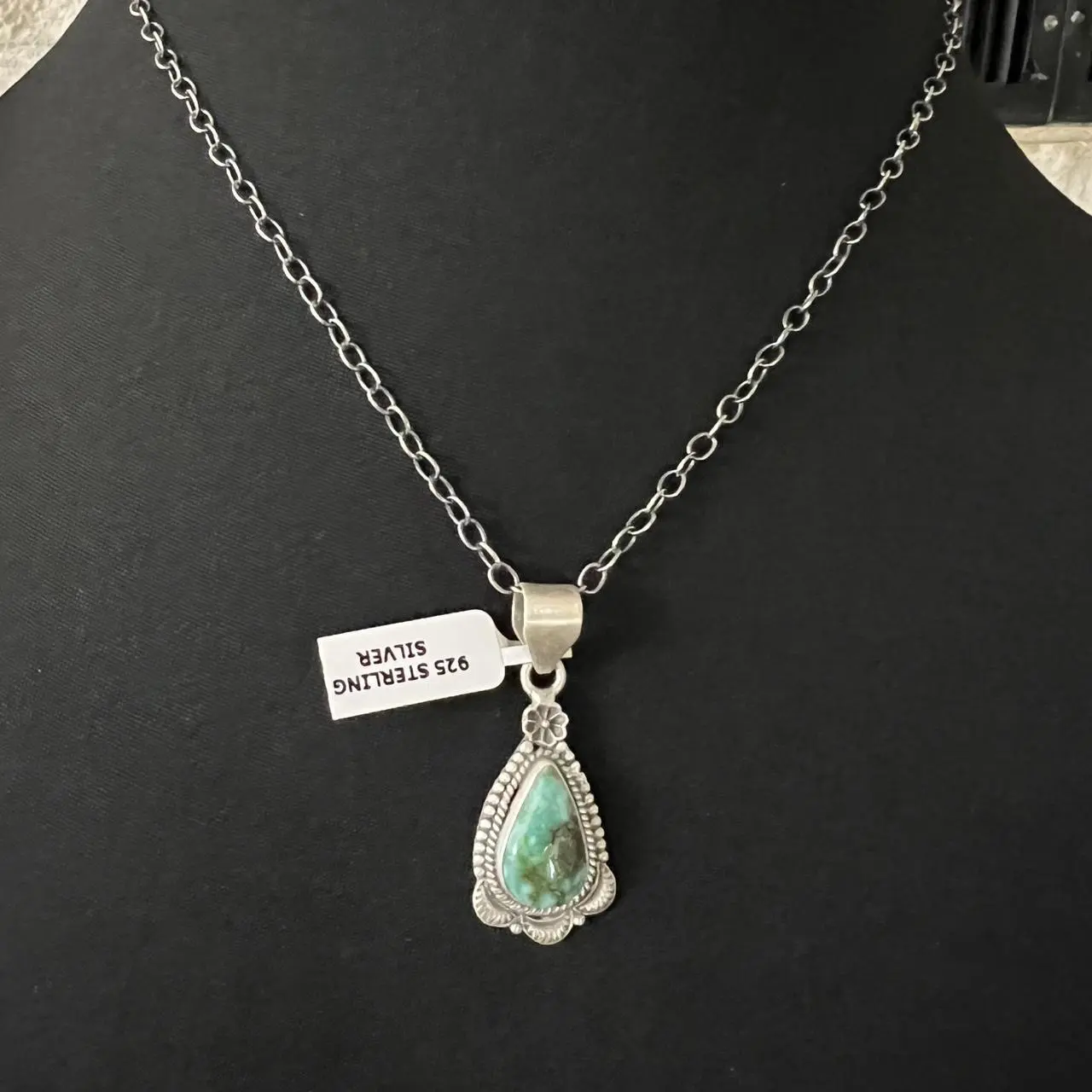 Sterling Silver Sonoran Mountain Necklace