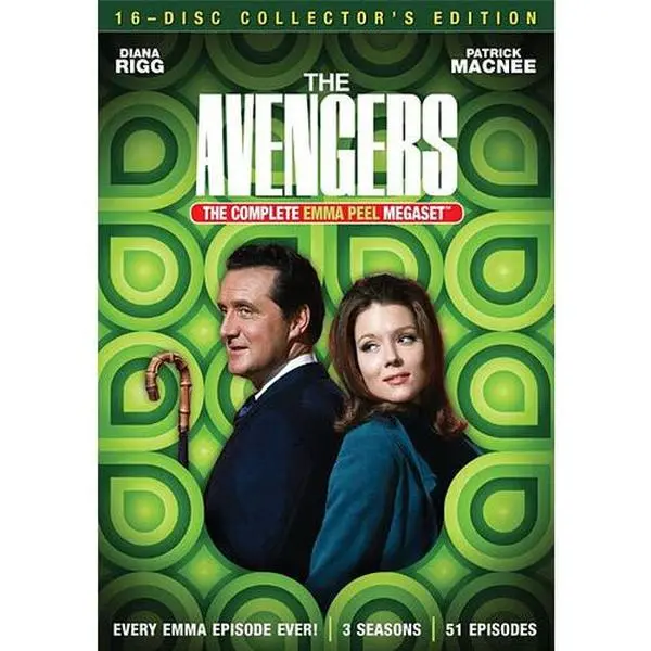 The Avengers: The Complete Emma Peel Megaset  [DVD Video Disc] Boxed Set, Full Frame, Dolby