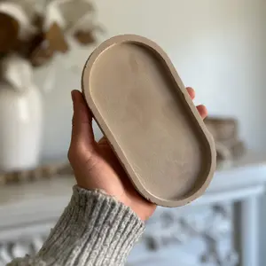 Concrete Tray Plates Handmade