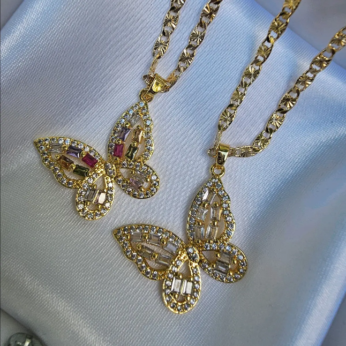 butterfly pendant necklace
