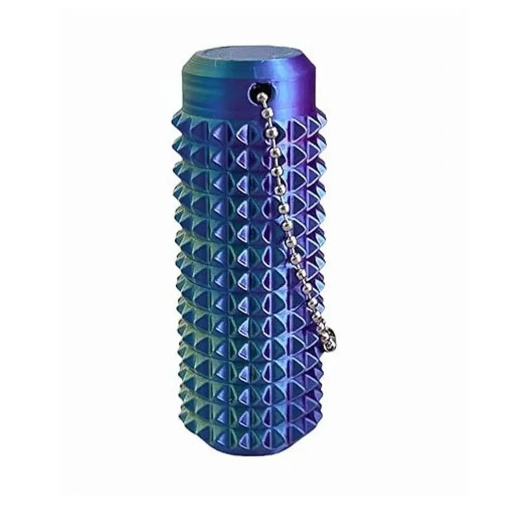 Portable Spiky Sensory Grippie Stim Keychain, Stress Relief Fidgeting Massage Tool, Fun Anxiety Toy, Wrist and Finger Exercise Product, Sensory Stress Reliever