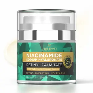 Hrorvei Face Neck Firming Cream with Retinol & Collagen - Anti Aging Wrinkle Cream for Jawline, Neck & Chest - Sensitive Skin Safe, Peptide Complex, 1.7 fl oz