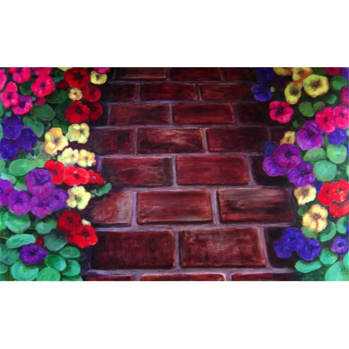 Brick Path Door Mat