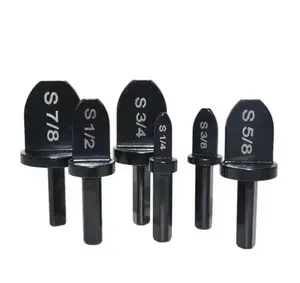 GJANSH Swaging Tool Drill Bit Set, 2025 New HVAC Repairing Set Air Conditioner Copper Pipe Reamer, Manual Pipe Swage Tool Drill Bit Soft Copper tubing 1/4''， 3/8''，1/2''， 5/8''，3/4''，7/8'' Bits Set, TikTokShopBlackFriday fathersdaygift