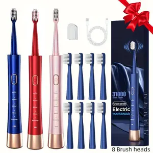 Adult Sonic Electric Toothbrush, Personal Care Appliances, Oral Care Tool, High-Efficiency Cleaning, Gentle & Effective Brushing Experience, Perfect for Daily Oral Care