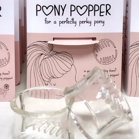 Pony Popper Hair Clip for Fuller and Thicker Ponytail - Fashion Accessories