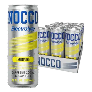NOCCO Electrolyte 200mg Caffeine Sugar Free Drink 12 Fl Oz 355ml