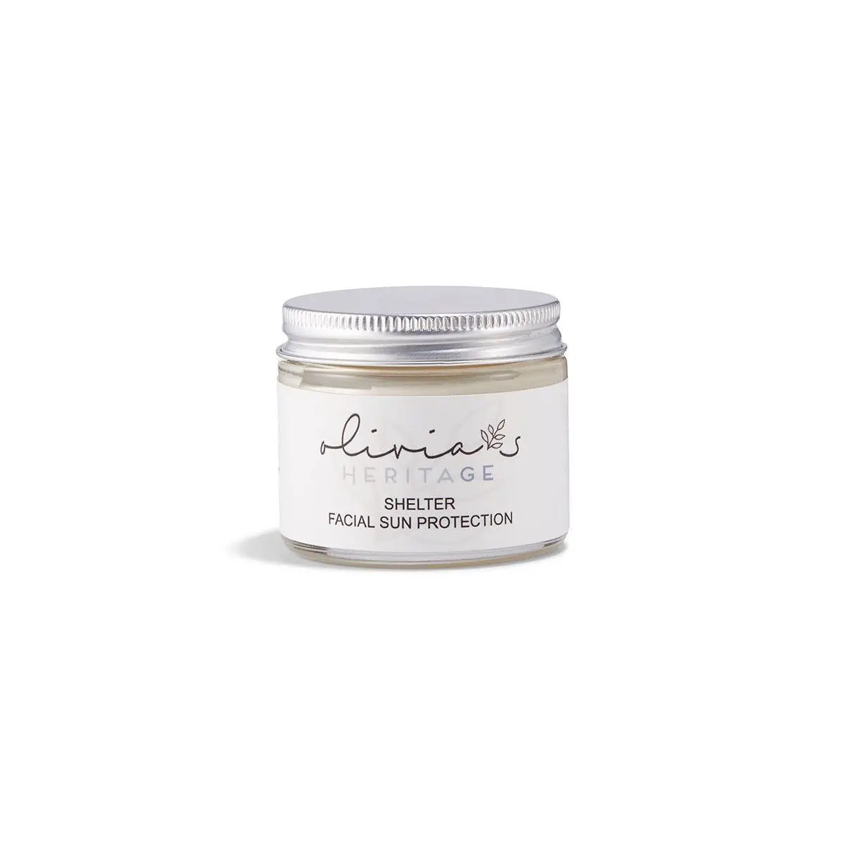 Olivia Heritage Shelter Sun Protection - Natural Zinc Oxide & Coconut Oil Facial Sunscreen