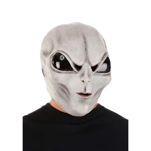 Adult Grey Alien Costume Mask