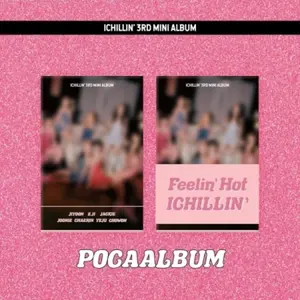 Ichillin' - Feelin' Hot - Poca QR Card Version - incl. 2 Photocards + 2 Stickers  [DISCLESS DIGITAL] Photos, Stickers, Asia - Import