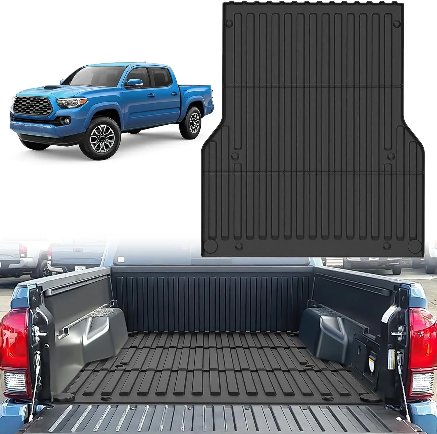 Nilight Truck Bed Mat 5FT for 05-23 Toyota Tacoma, TPE Anti-Slip Vehicle Cargo Bed Liner Mat for 2005-2015 2016 2017 2018 2019 2020 2021 2022 2023 Toyota Tacoma, All Weather Protection for Your Truck Floor Protector  dealsforyoudays, Truck Floor Mats, All