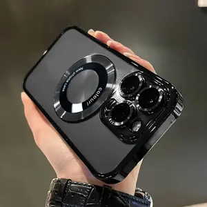 Shockproof Camera LensProtector  iPhone Case For iPhone 17 16 Pro Max 15 14Plus 13 12 11ProMax,MagSafe Accessories Cover