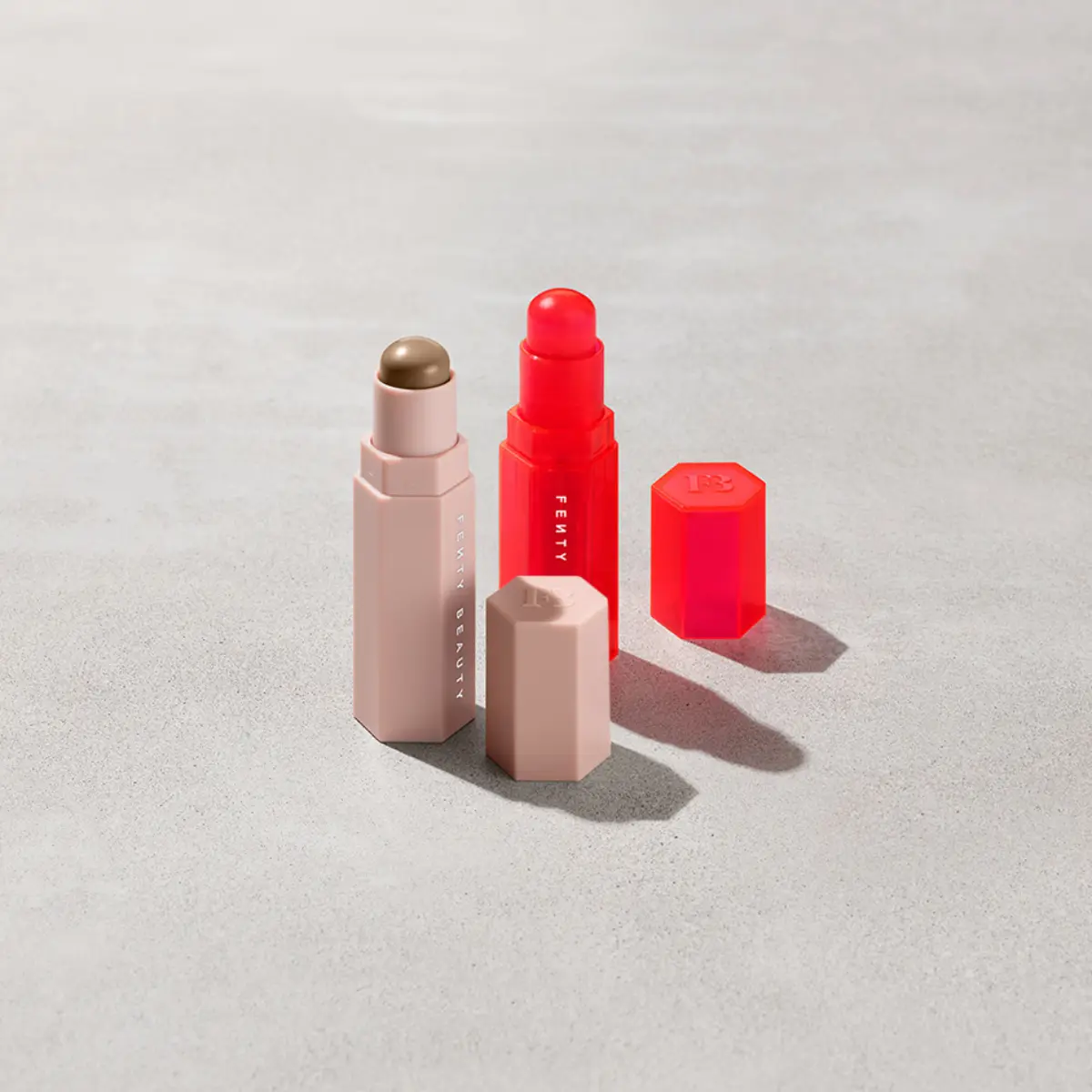 Fenty Beauty Snatch ‘N Pop Cheek Makeup Duo: Match Stix Contour + Color Adaptive PH Cheek Blush and Lip Stain Skinstick Dewy Cosmetic