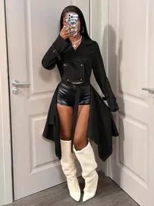 Double-Breasted Tie-Waist Trench Coat