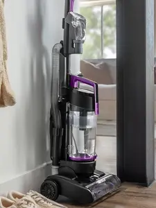 Compact Upright Vacuum with Quick Release Wand, Full Size Power, Compact Size for Apartments & Dorms