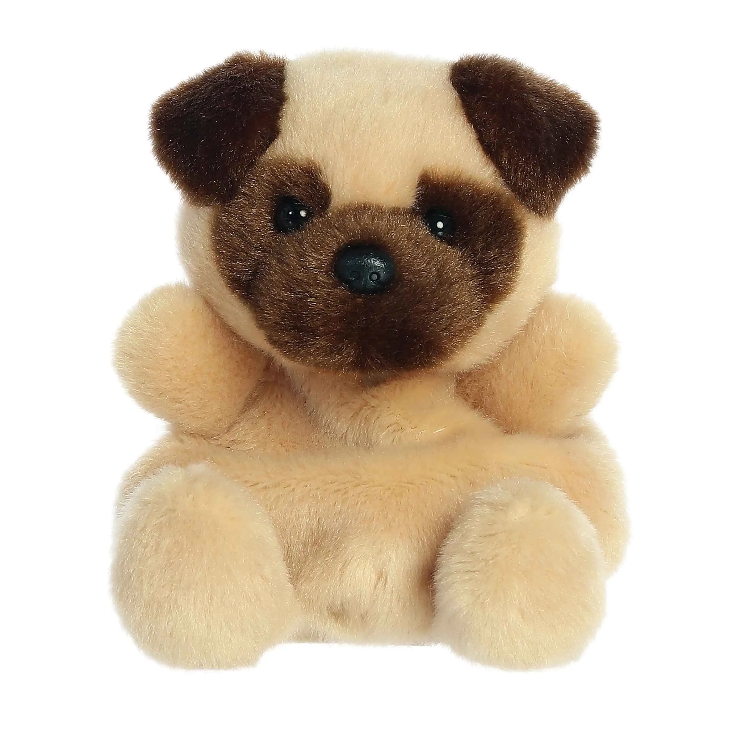 Palm Pals Adorable Frankie Pug 5 inch Brown Mini Soft Plush Collectable Stuffed Animal Palm Pals Adorable Frankie Pug 5 inch Brown Mini Soft Plush Collectable Stuffed Animal