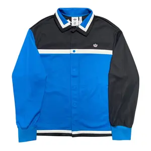 adidas x CLOT Edison Chen Warmup Jacket Bright Blue