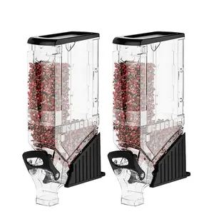 FixtureDisplays® 5 Gallon Gravity Bin Food Dispenser Cereal Dispenser Candy Dispenser 15771-2PK-NEW-NF