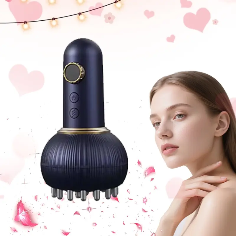 The new muscle scraping equipment deep tissue massager is equipped with multi-mode home portable, relaxing muscle deep heating massage, and is the first choice for giving gifts to elders Muscle Massagers