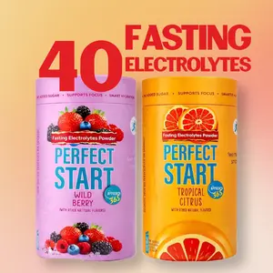 Electrolyte Powder Drink Mix – Hydration Powder 2 Pack(Wild Berry + Tropical Citrus) | Zero Sugar, No Artificial Sweeteners | Vitamins & Nutrients | Sports & Energy Hydration Drink for Fitness