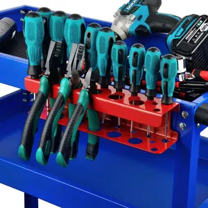 Holder,Heavy Duty Pliers Metal Organizer Rack,Wall Mount Garage Organizer for , Plier, Shears,Tools Holder Rack for Garage,Tool Cart,Pegboards,Workbench