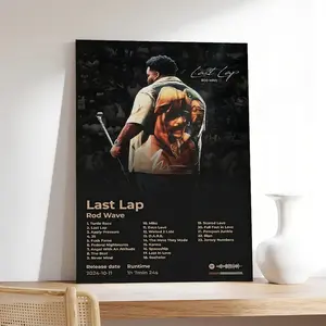Rod Wave Album Cover Poster,Framed Poster, Rapper Posters,birthday gift,  Hip Hop Poster,Album Cover Print Wall Art, Music Poster gifts boyfriend